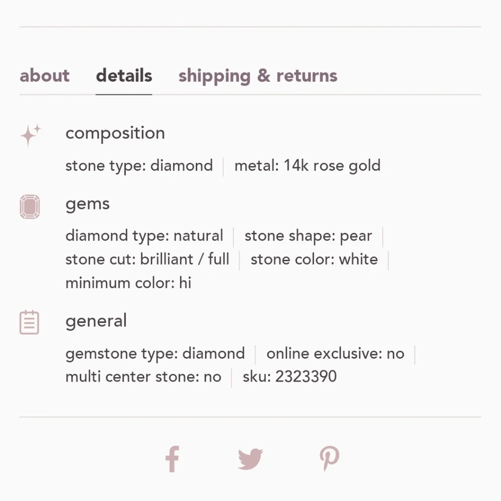Zac Posen 1 Ct. Tw. Diamond Engagement Ring 14K Rose Gold